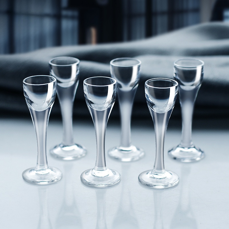 Wine Glass Set Crystal - Chinesischer Stil Kristallglas Weißwein-Glas-Set mit Hohem
