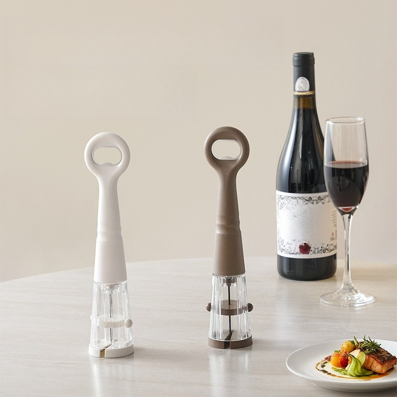 Wine In Beer Bottle - 2-in-1-Flaschenöffner mit Luftdruck, zum Öffnen von