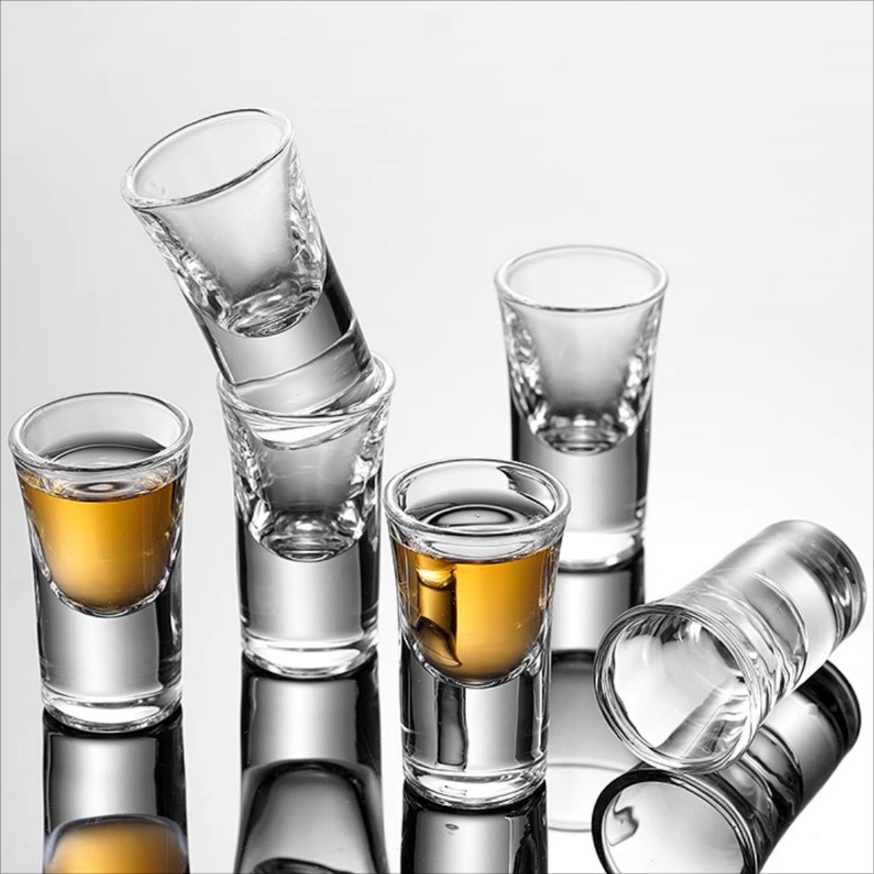 Wine Glass Set Crystal - Kleines Weinglas-Set, Baijiu-Glas, Weintopf, Mini-Weinbecher, ein