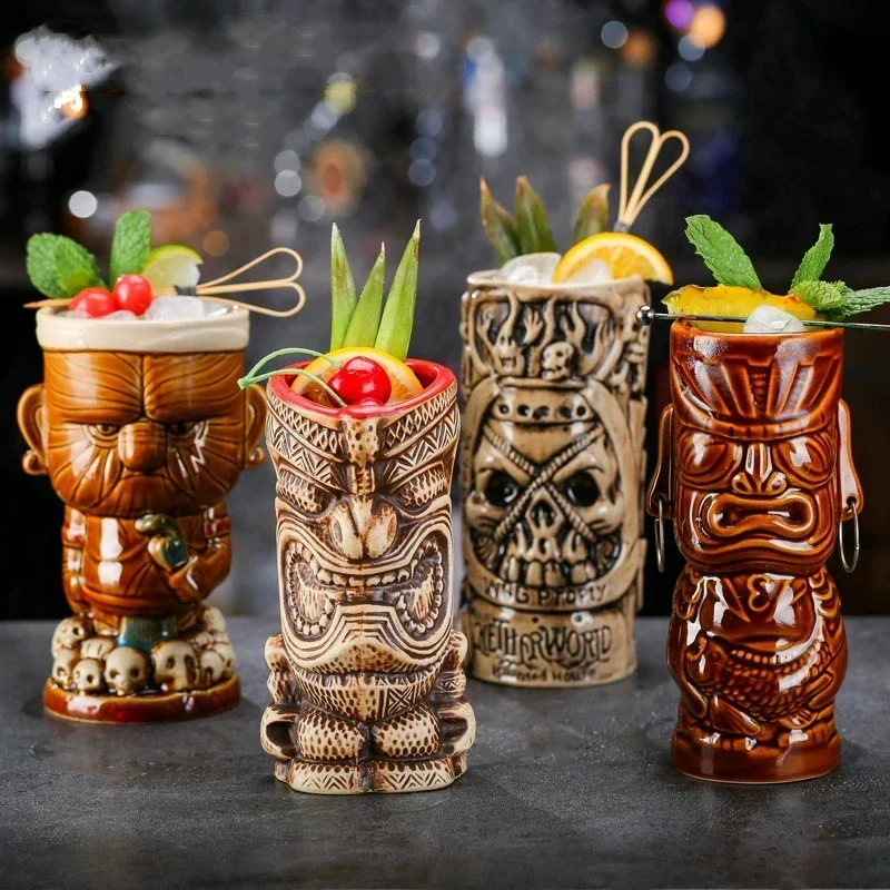 60 Arten Keramik Hawaii Tiki B – Wine Beer Type Bewertung und Preis