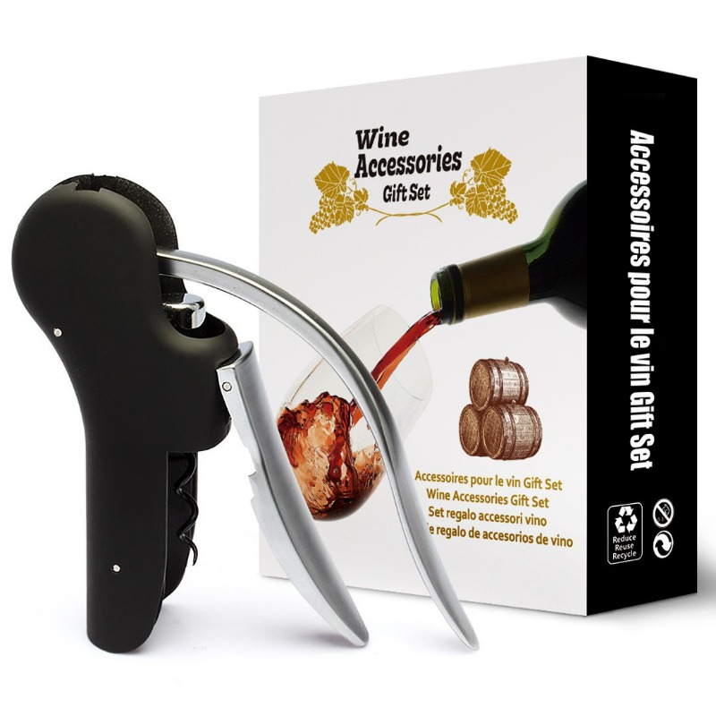 Flaschenöffner-Set mit Korkenz – Cork Screw Lever Bewertung und Preis