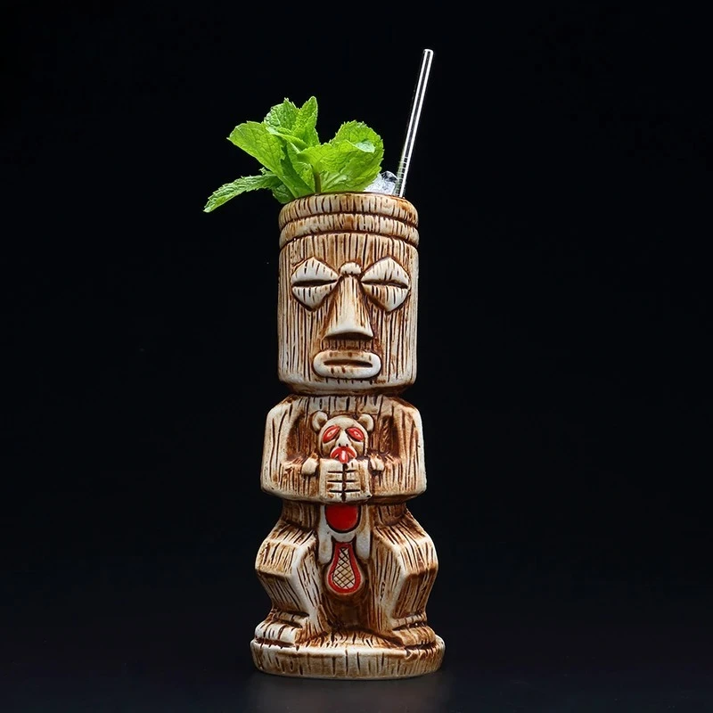 NEU 1 Stück 450ml Hawaii Tiki  – Wine Beer Europe Bewertung und Preis