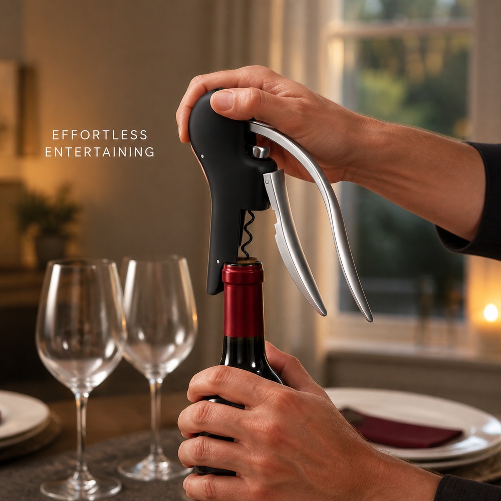 Robuster Korkenzieher aus Zink – Cork Screw Lever Bewertung und Preis