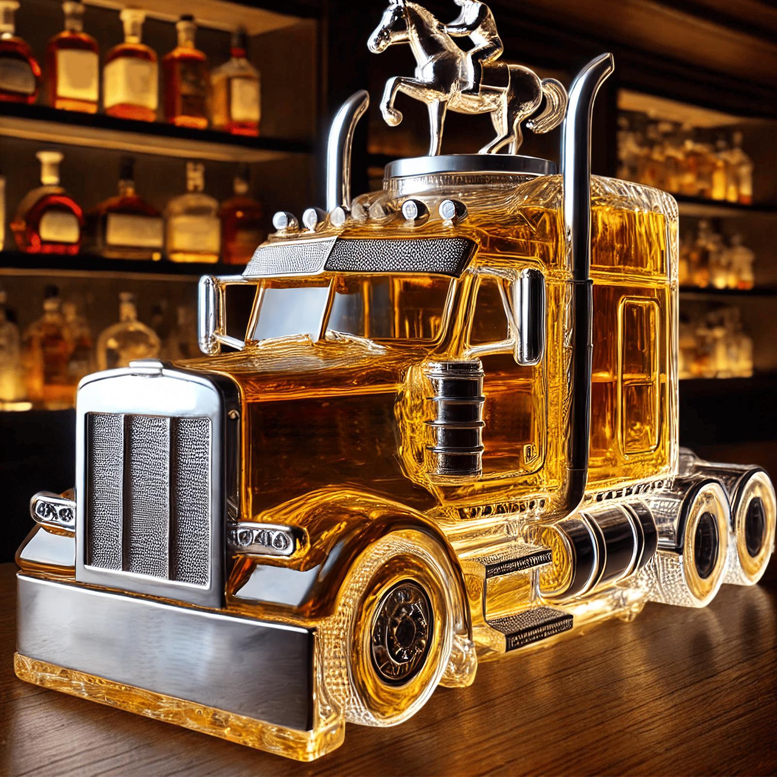 Auto-Weinflasche aus Glas, hal – Wine Beer Truck Bewertung und Preis