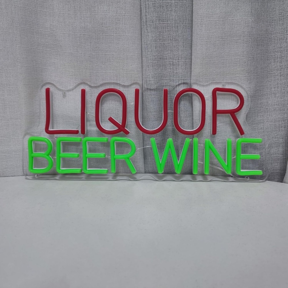 LED-Neonschild für Likör, Bier – Wine In Beer Store Bewertung und Preis