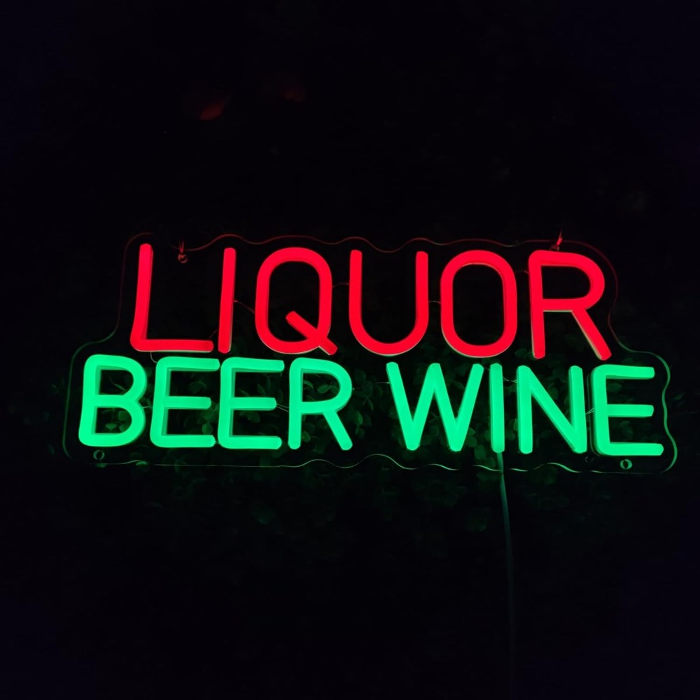 LED-Neonschild für Likör, Bier – Wine In Beer Store Bewertung und Preis