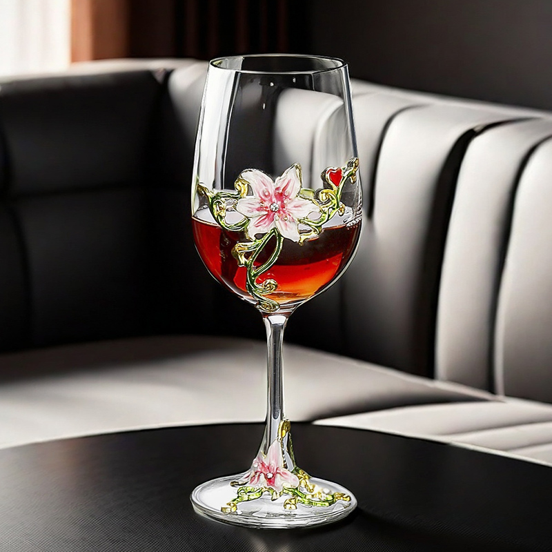 Emaille-Kristall-Vintage-Beche – Wine Glass Set Crystal Bewertung und Preis