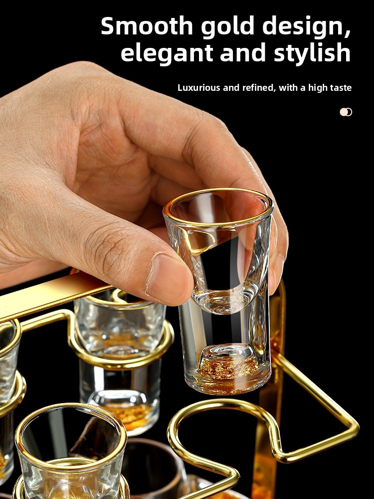 Chinesisches Weinglas-Set mit  – Wine Glass Set Crystal Bewertung und Preis