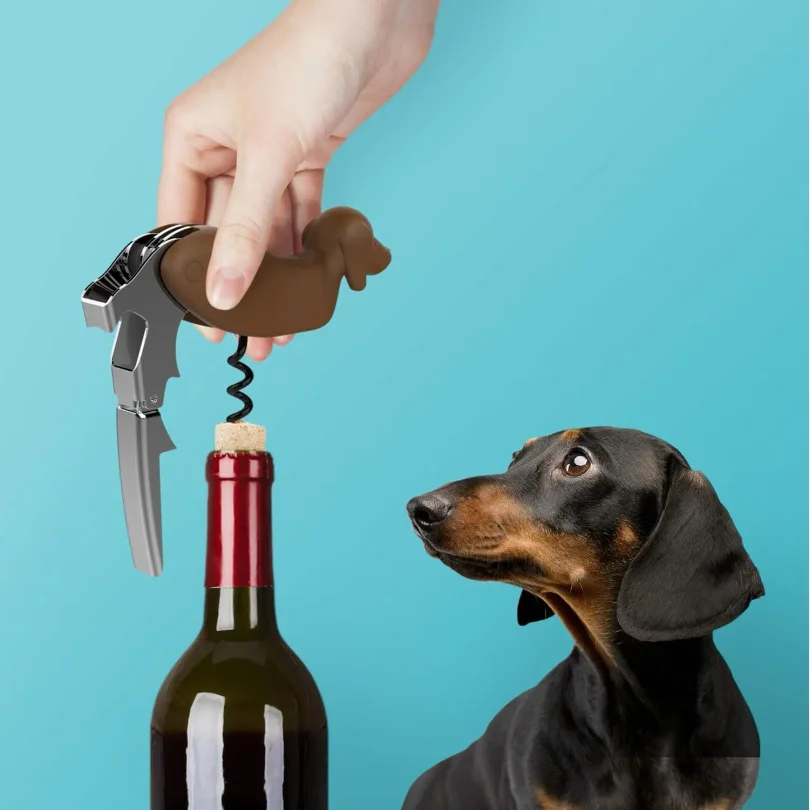 Hund-Weinflaschenöffner mit Fo – Wine In Beer Bottle Bewertung und Preis