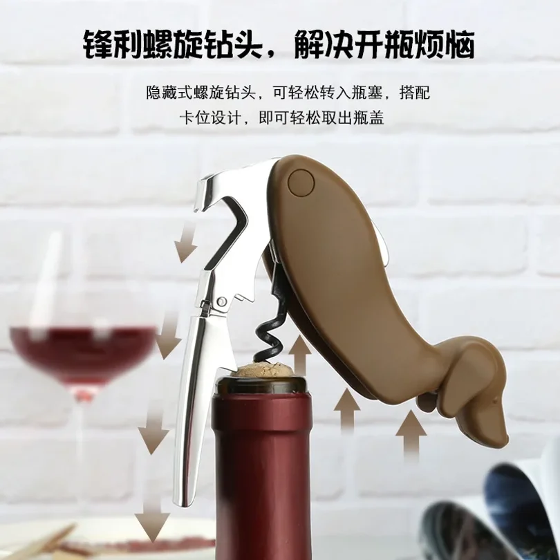 Hund-Weinflaschenöffner mit Fo – Wine In Beer Bottle Bewertung und Preis